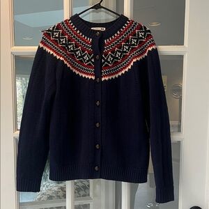 Vintage JW Anderson Nordic Wool Cardigan - Sz M EUC